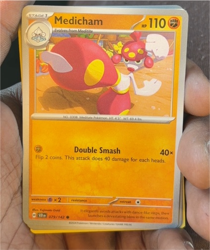 2024 Pokémon SV07: Stellar Crown #079 Medicham — front