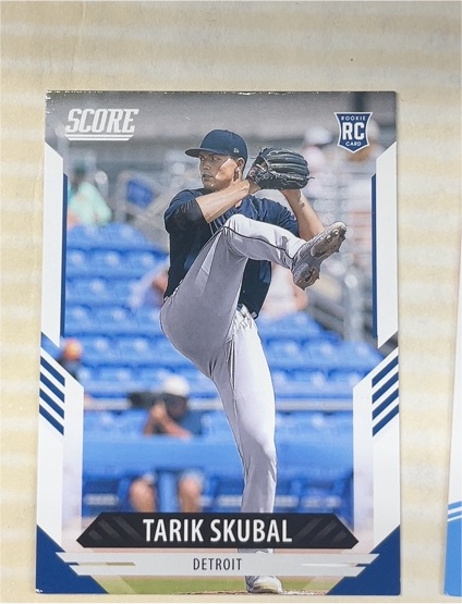 2021 Panini Chronicles Score #20 Tarik Skubal — front