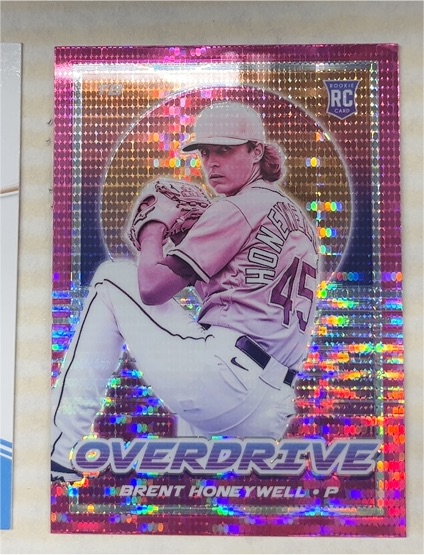 2021 Panini Chronicles Overdrive #25 Brent Honeywell — front