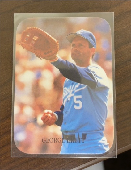 1987 Indiana Blue Sox, Inc George Brett — front