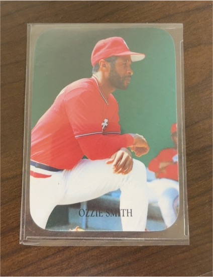 1987 Indiana Blue Sox, Inc Ozzie Smith — front