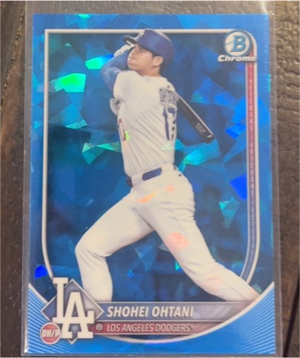 2025 Bowman Chrome #17 Shohei Ohtani — front