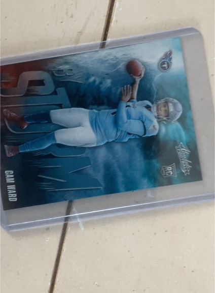 2025 Panini Absolute #3 Cam Ward By Storm — front