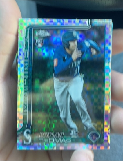 2025 Topps Chrome #52 Lane Thomas — front