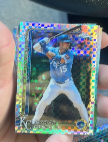 2025 Topps Chrome Update #USC158 Randal Grichuk — front