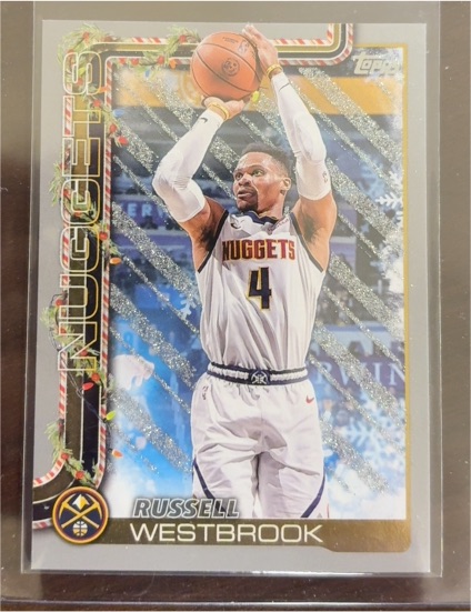2025-26 Topps Holiday #H81 Russell Westbrook — front