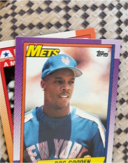 1990 Topps #510 Dwight Gooden — front