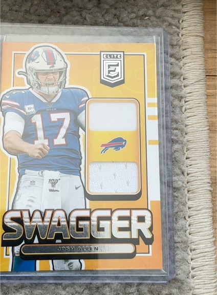 2020 Panini Donruss Elite Swagger #SW17 Josh Allen — front