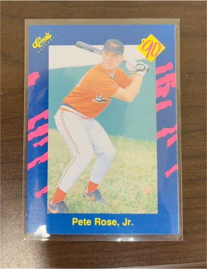 1990 Classic #75 Pete Rose Jr. — front