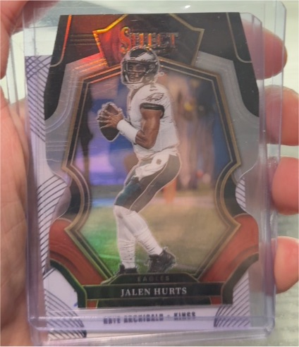 2022 Panini Select Premier Level #179 Jalen Hurts — front