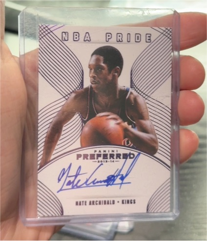 2013-14 Panini Preferred NBA Pride Nate Archibald — front
