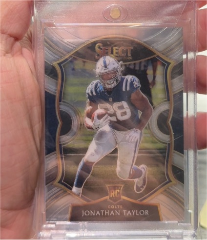 2020 Panini Select #53 Jonathan Taylor Rookie Concourse Level — front