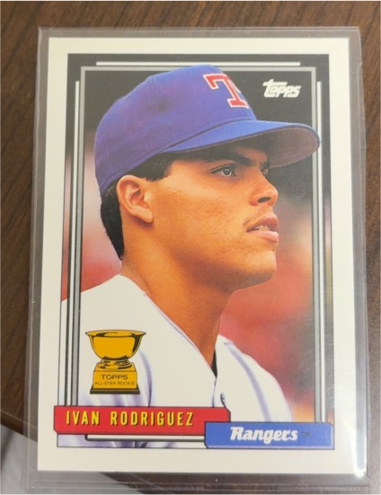 1992 Topps #78 Ivan Rodriguez — front