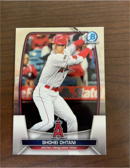 2023 Bowman Chrome #67 Shohei Ohtani — front