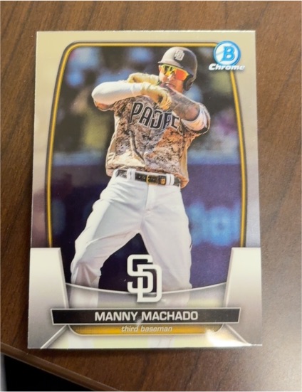2023 Bowman Chrome #73 Manny Machado — front