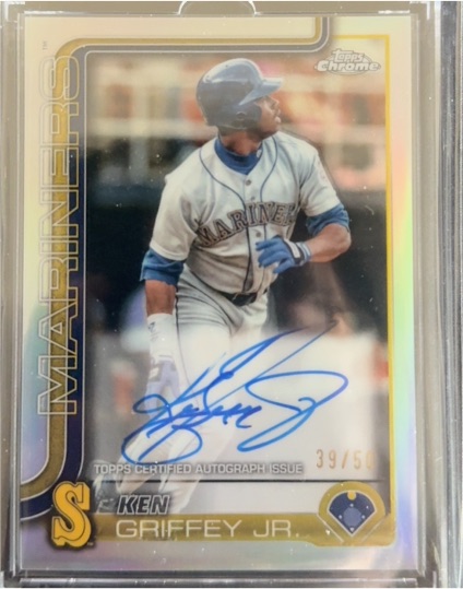 2025 Topps Chrome #S Ken Griffey Jr. — front