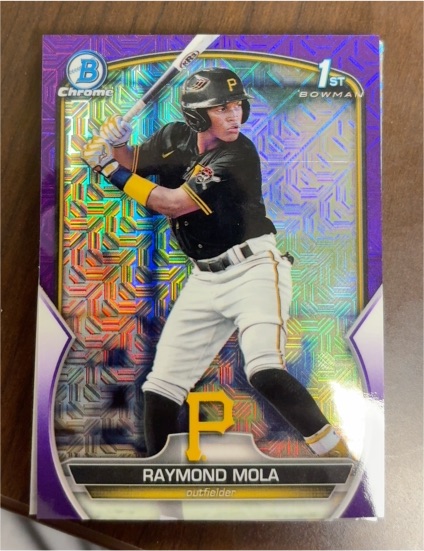 2023 Bowman Chrome #BCP-198 Raymond Mola — front