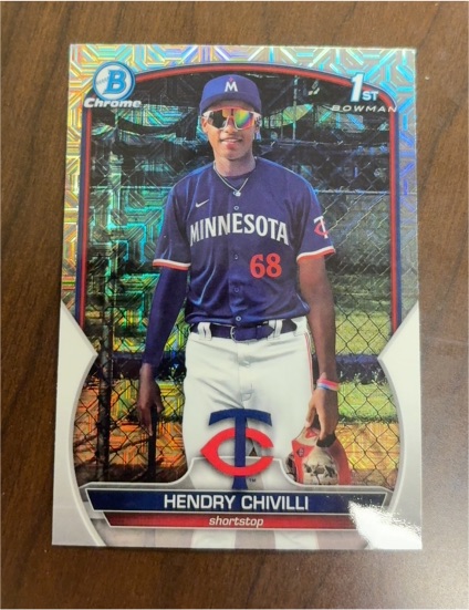 2023 Bowman Chrome #BCP-236 Hendry Chivilli — front