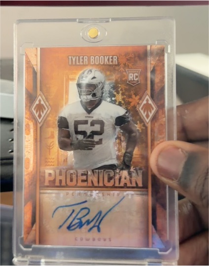 2025 Panini Phoenix Phoenician Penmanship Tyler Booker — front