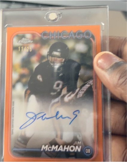 2024 Topps Chrome #11 Jim McMahon — front