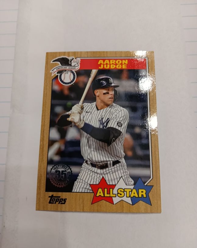 2022 Topps #87AS-4 Aaron Judge — front