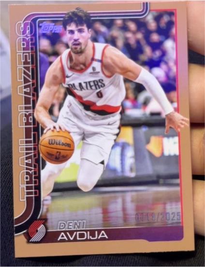 2025-26 Topps #125 Deni Avdija — front