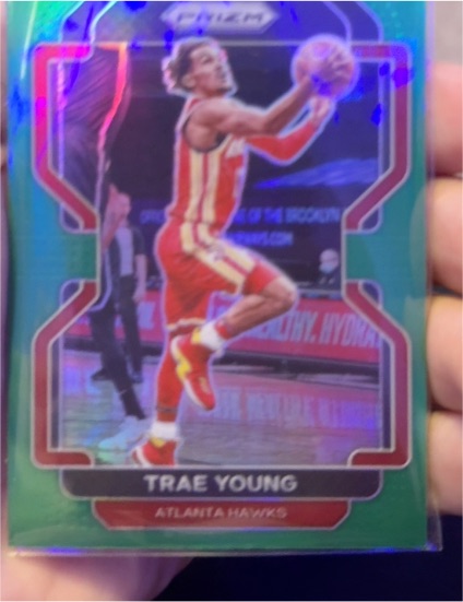 2021-22 Panini Prizm #26 Trae Young — front