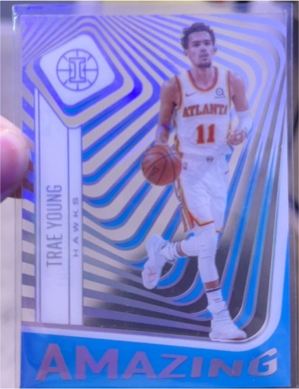2020-21 Panini Illusions #17 Trae Young — front