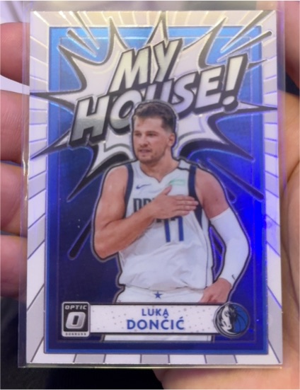 2020-21 Panini Donruss Optic My House #13 Luka Doncic — front