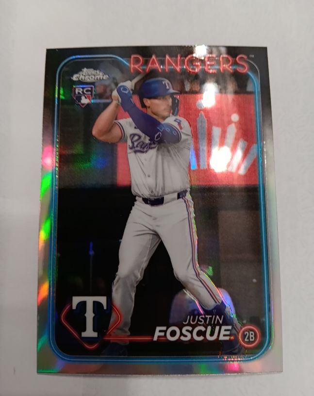 2024 Topps Chrome Update #USC179 Justin Foscue — front