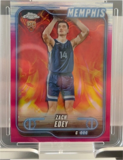 2024-25 Topps Chrome #152 Zach Edey — front