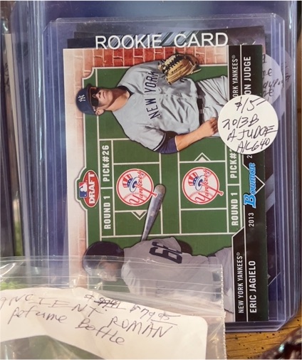 2013 Bowman Draft Picks & Prospects #DD-JJ Aaron Judge / Eric Jagielo Dual Draftee — front