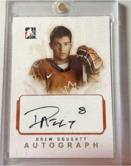 2007-08 ITG O Canada Autographs #A-DYD Drew Doughty — front