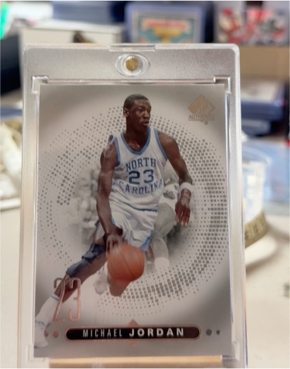 2014-15 Upper Deck SP Authentic #36 Michael Jordan — front