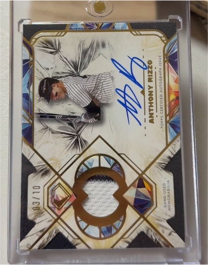2025 Topps Diamond Icons #03/10 Anthony Rizzo — front