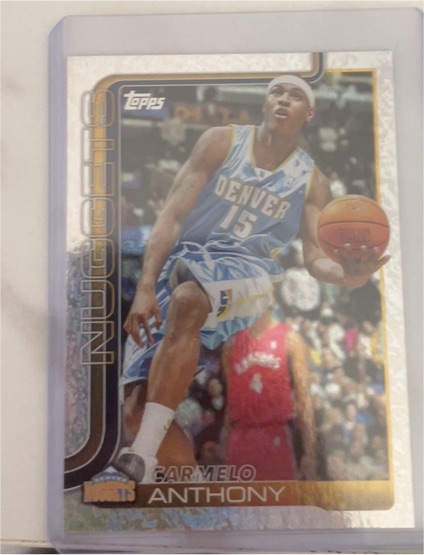 2025-26 Topps #256 Carmelo Anthony — front