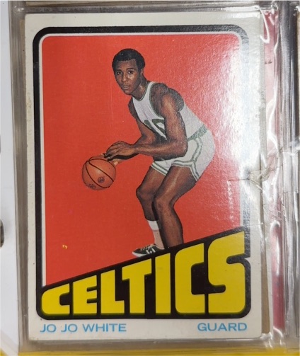 1972-73 Topps #45 Jo Jo White — front