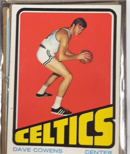 1972-73 Topps #7 Dave Cowens — front