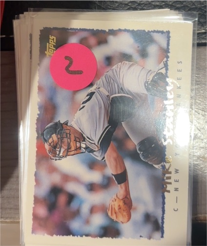 1995 Topps #86 Mike Stanley — front