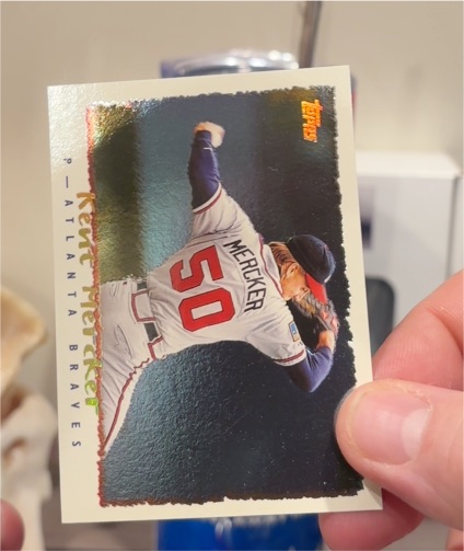 1995 Topps #115 Kent Mercker Atlanta Braves — front
