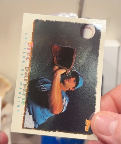 1995 Topps #44 Bret Barberie — front