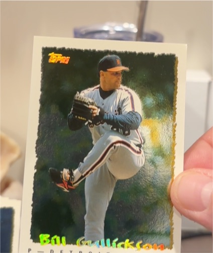 1995 Topps #136 Bill Gullickson — front