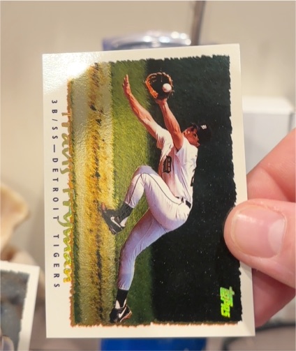 1995 Topps #3B/SS Travis Fryman — front