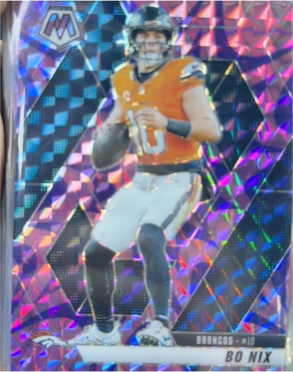 2025 Panini Mosaic #173 Bo Nix — front