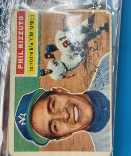 1956 Topps #113 Phil Rizzuto — front