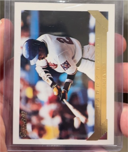 1993 Topps #2 Barry Bonds Gold — front