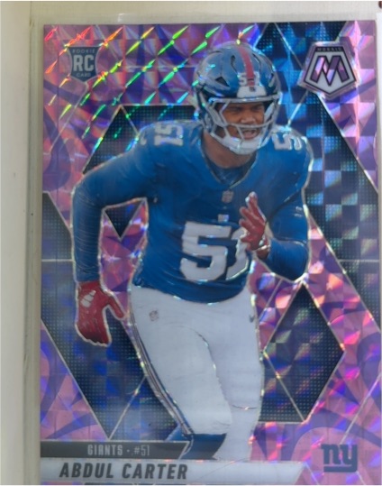 2025 Panini Mosaic #317 Abdul Carter — front