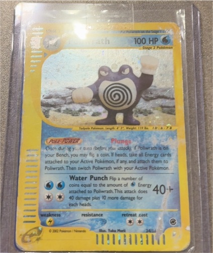 2002 Pokemon Expedition #60 Poliwrath — front