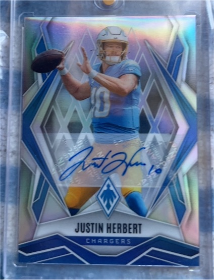 2025 Panini Phoenix #58 Justin Herbert — front