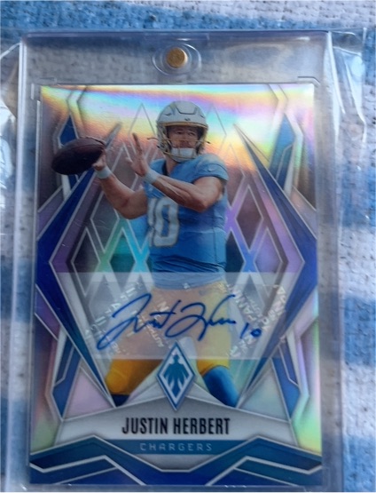 2025 Panini Phoenix #58 Justin Herbert — front